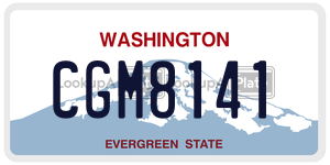 CGM8141  license plate in WA