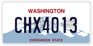 CHX4013  license plate in WA