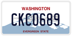CKC0689  license plate in WA