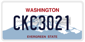 CKC3021  license plate in WA