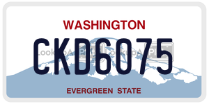 CKD6075  license plate in WA