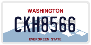 CKH8566  license plate in WA