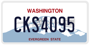 CKS4095  license plate in WA