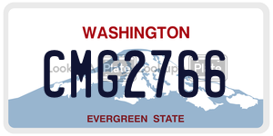 CMG2766  license plate in WA