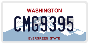 CMG9395  license plate in WA