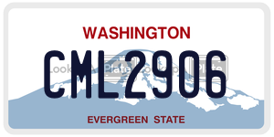 CML2906  license plate in WA