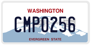 CMP0256  license plate in WA