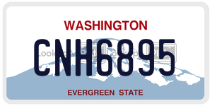 CNH6895  license plate in WA