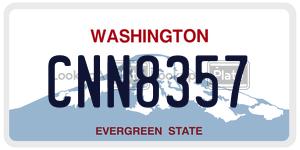 CNN8357  license plate in WA