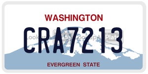 CRA7213  license plate in WA