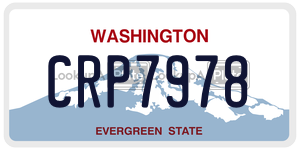 CRP7978  license plate in WA