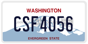 CSF4056  license plate in WA