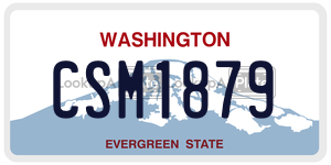 CSM1879  license plate in WA