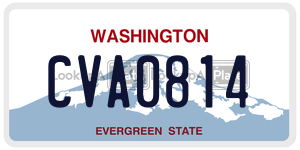 CVA0814  license plate in WA