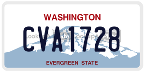 CVA1728  license plate in WA