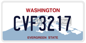 CVF3217  license plate in WA
