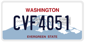 CVF4051  license plate in WA