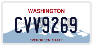 CVV9269  license plate in WA