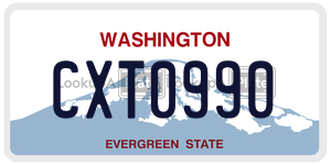 CXT0990  license plate in WA