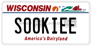 S00KIEE  license plate in WI