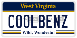 COOLBENZ  license plate in WV