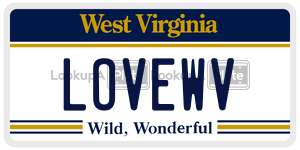 LOVEWV  license plate in WV