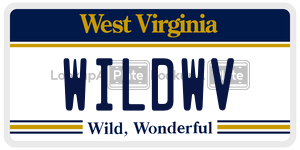 WILDWV  license plate in WV